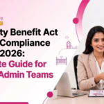 This image shows a promotional guide from Elly Child Care regarding 2026 creche compliance in India.